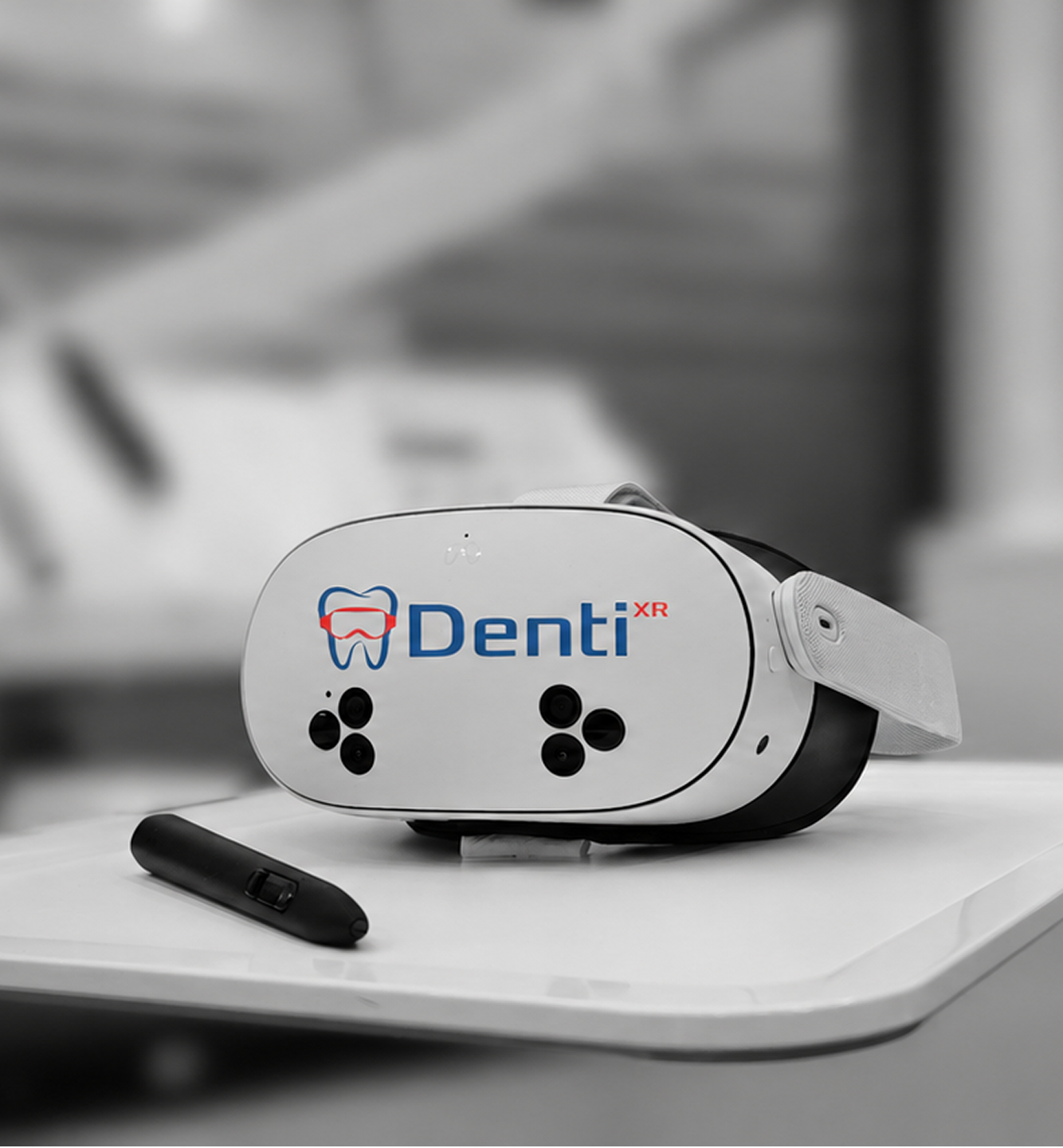 DentiXR immersive pre-clinical training setup