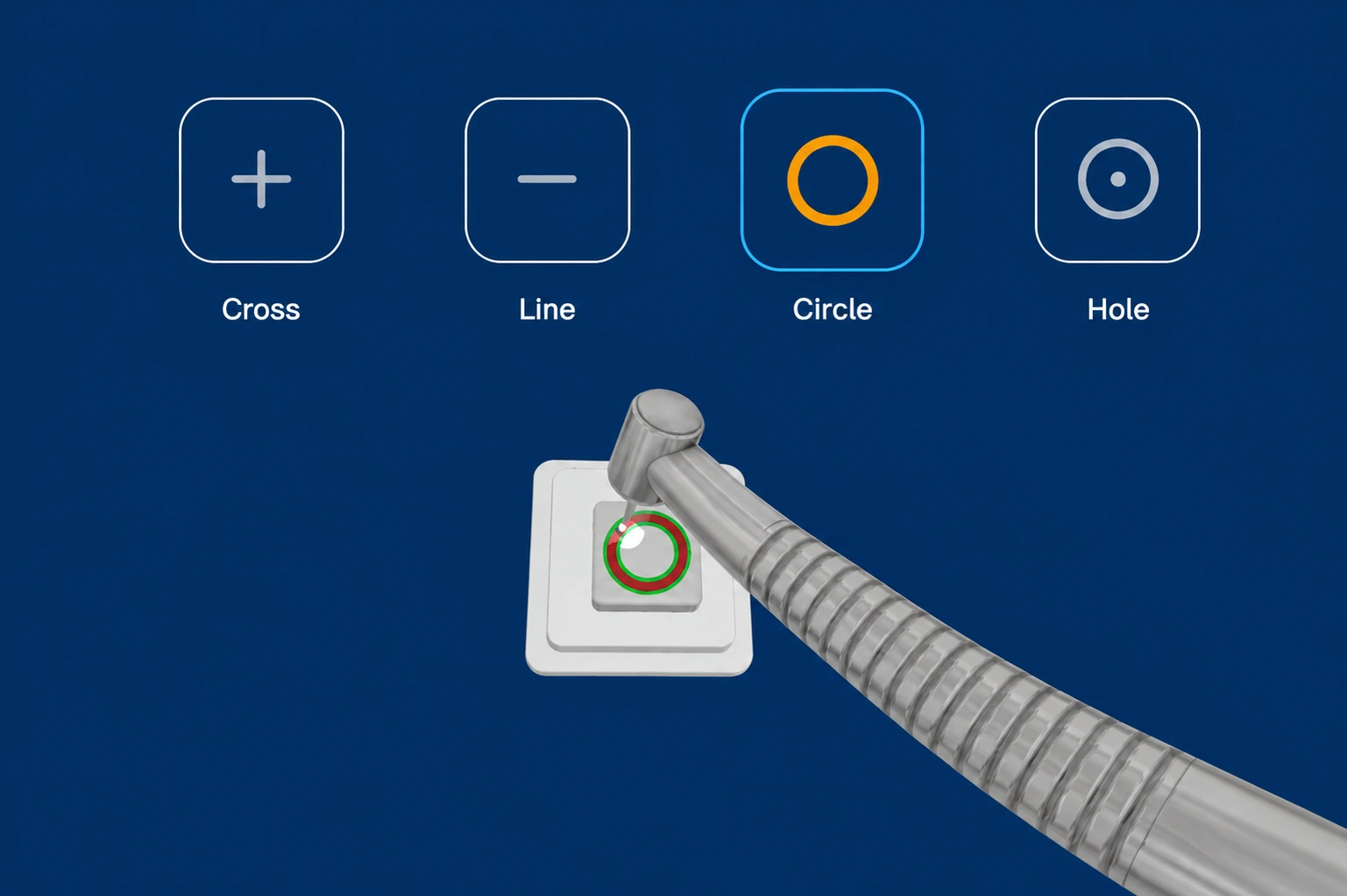 Dexterity training exercise in DentiXR